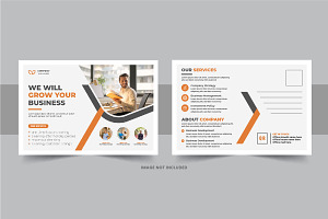 Unique eddm postcard design template, a Card Template by Pavel_design