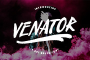 VENATOR Brush Font, a Script Font by Garisman Std (Thumbnail 9 of 9)