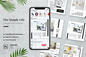 Minimalist Instagram Post Template