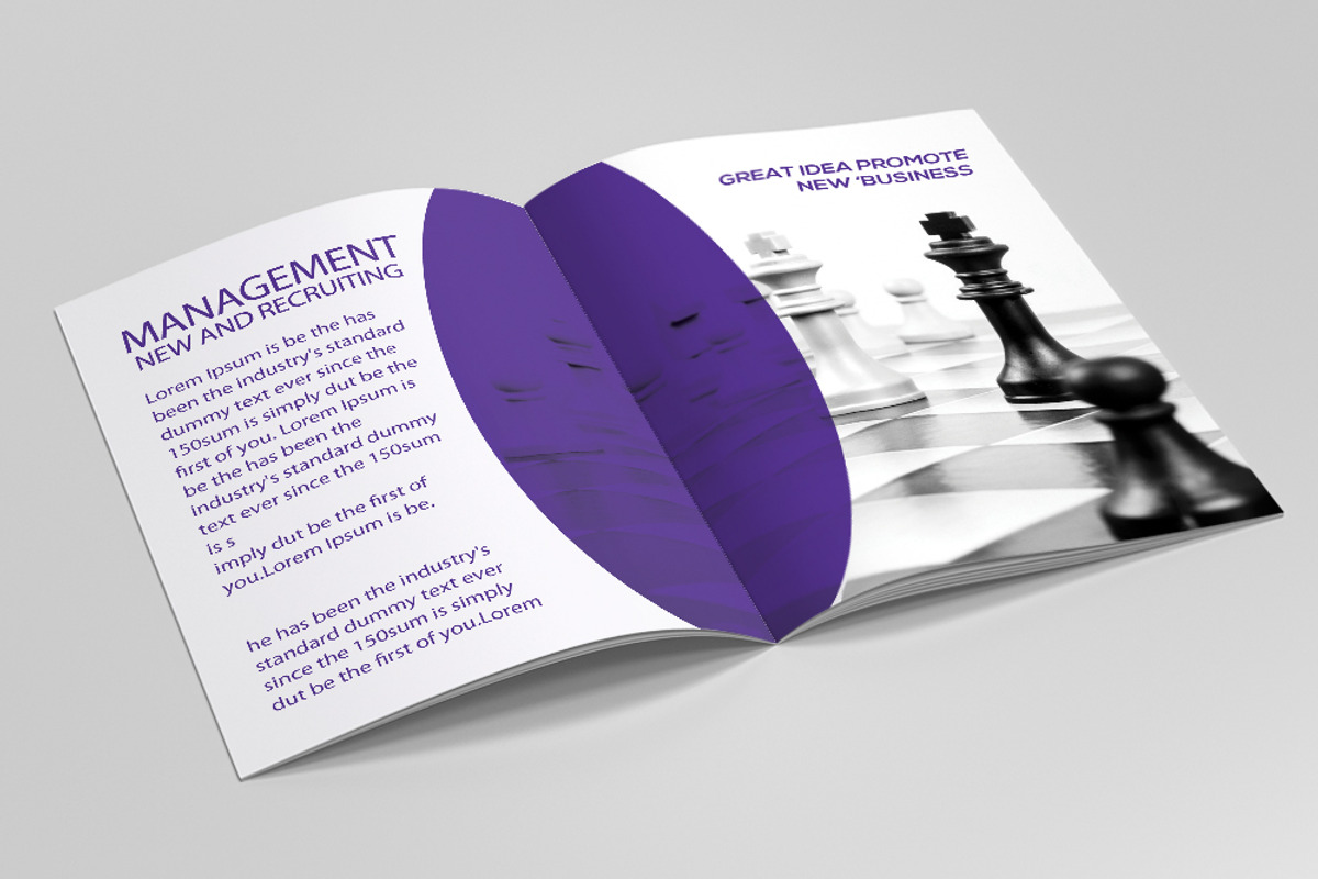Business Annual Report 16 Pages, a Brochure Template by Psd Templates (Photo 7 of 9)