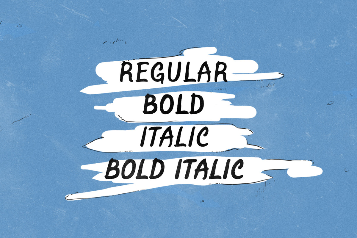 Marvelous Rex ǀ 4 Fonts preview 4