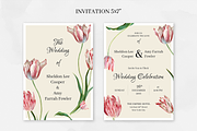 Tulips. Wedding Invitation package, an Invitation Template by le-genda (Thumbnail 2 of 6)