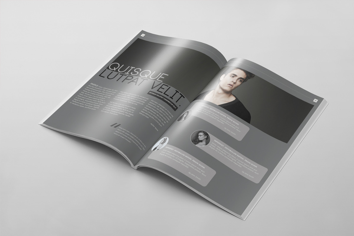 Magazine Template 62, a Magazine Template by pmvch (Photo 6 of 11)
