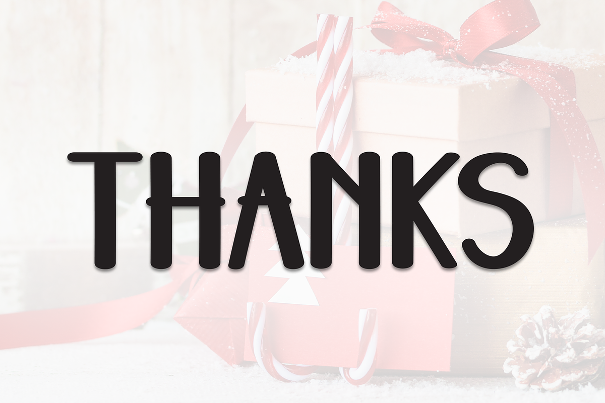 Present Christmas | Script Font, a Handwritten Font by Scratchones (Photo 8 of 8)