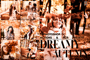 12 Dreamy Autumn Photoshop Actions