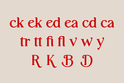 Dramtical The Display, a Serif Font by RockboyStd (Thumbnail 11 of 12)