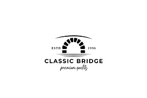 Classic Bridge Logo Design