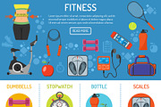 Fitness and Gym Themes, a Food Illustration by TAlex (Thumbnail 4 of 7)