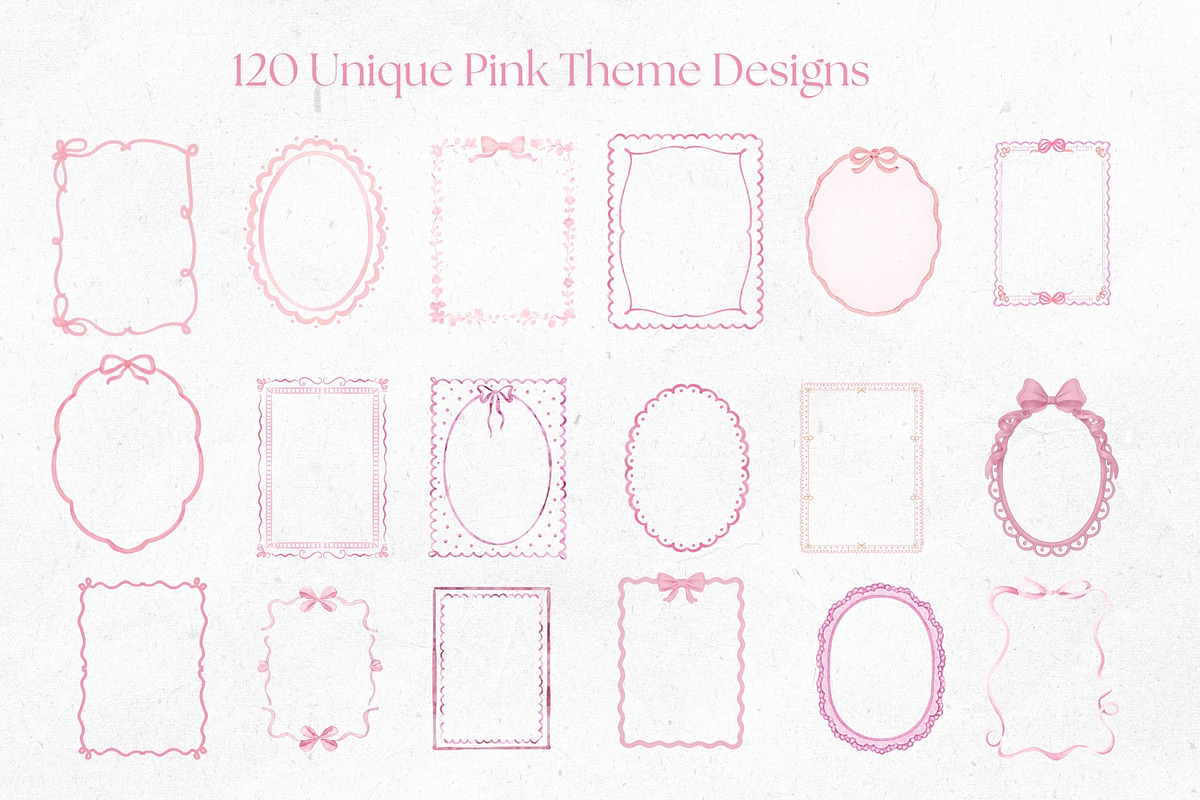 Whimsical Love Hand Drawn Collection, an Object Graphic by Design By Hira (Photo 6 of 8)