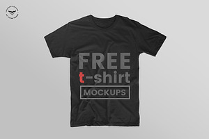 Black T-Shirt Mockups, a Shirt Mockup by VictorThemes