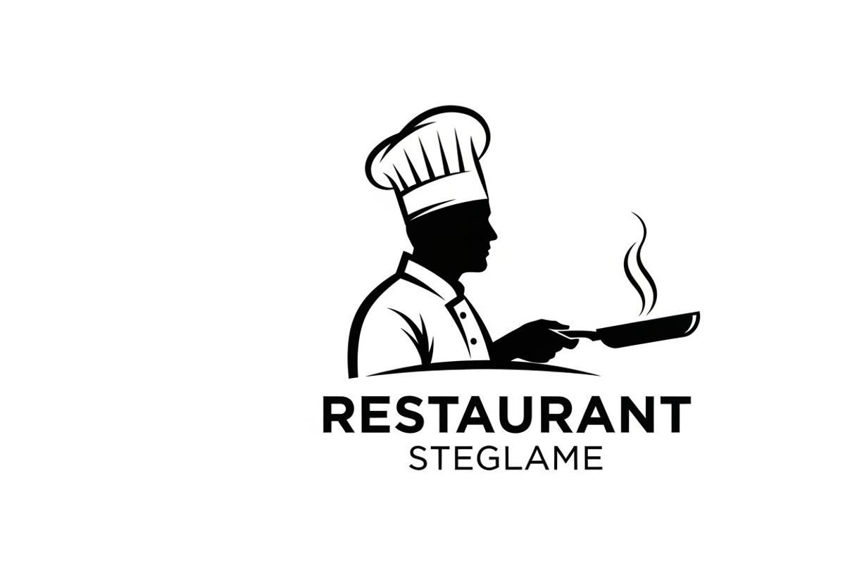 High-quality chef cooking silhouette, an Illustration by Amazin_art (Photo 2 of 31)