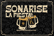 Sonarise La Fiesta – Heritage Font, a Slab Serif Font by Inviline.co (Thumbnail 1 of 14)