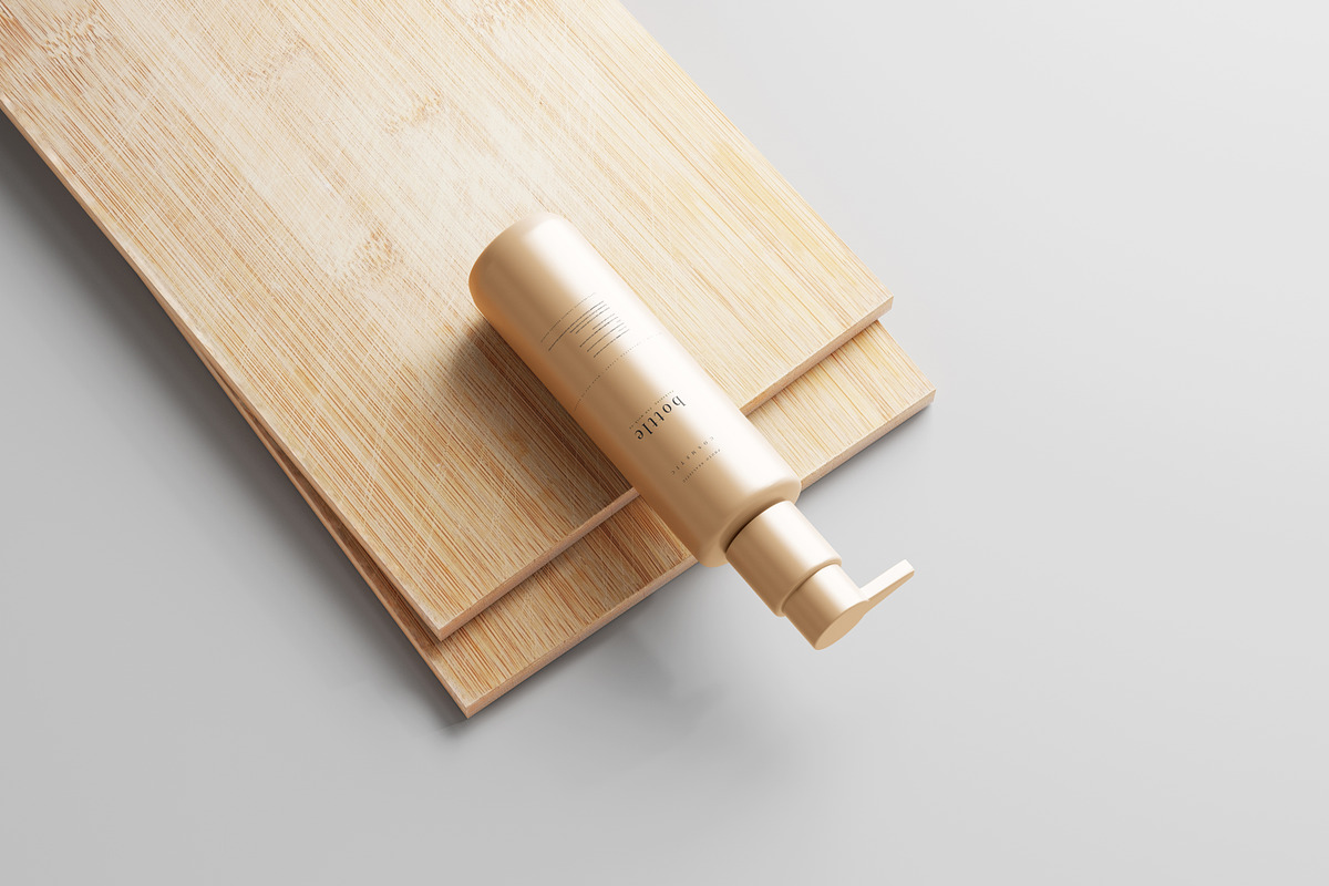 Pump Dispenser Bottle Mockup, a Cups & Container Mockup by pmvch (Photo 7 of 10)