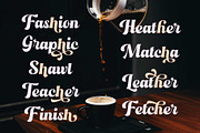 Bold Vintage Script - Hendika, a Script Font by Novitype (Thumbnail 8 of 13)