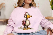 Whimsical Summer Beach Duck Clipart, an Illustration by Canvas Craft (Thumbnail 4 of 7)