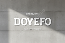 Doyefo - Elegant Modern Serif Font