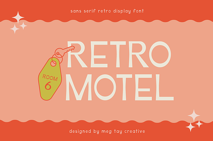 RETRO MOTEL by Meg Tay Creative