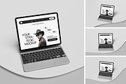 High Quality Tablet Mockup, an iPad Mockup by swsi-studio (Thumbnail 1 of 5)
