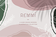 Remmí Hand-drawn Illustrations, a Seasonal Illustration by Feather & Sage Design (Thumbnail 1 of 11)