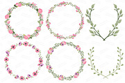 Wedding Floral Clipart & Vectors, an Illustration by Amanda Ilkov (Thumbnail 3 of 4)