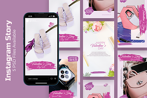 Valentine Sale - Instagram Story, a Social Media Template by UnicodeID
