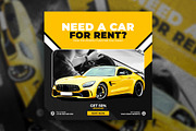 Rent a car social media post, a Social Media Template by Tanmoy Topu (Thumbnail 6 of 11)