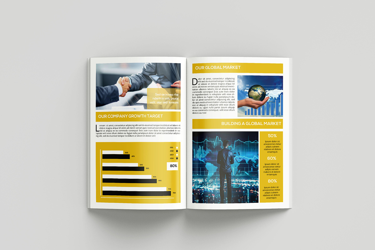 Corporate Brochure, a Brochure Template by Template Shop (Photo 7 of 11)