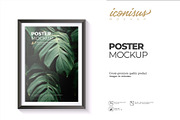 Poster Mockup Template, a Product Mockup by iconisusmockup (Thumbnail 1 of 5)