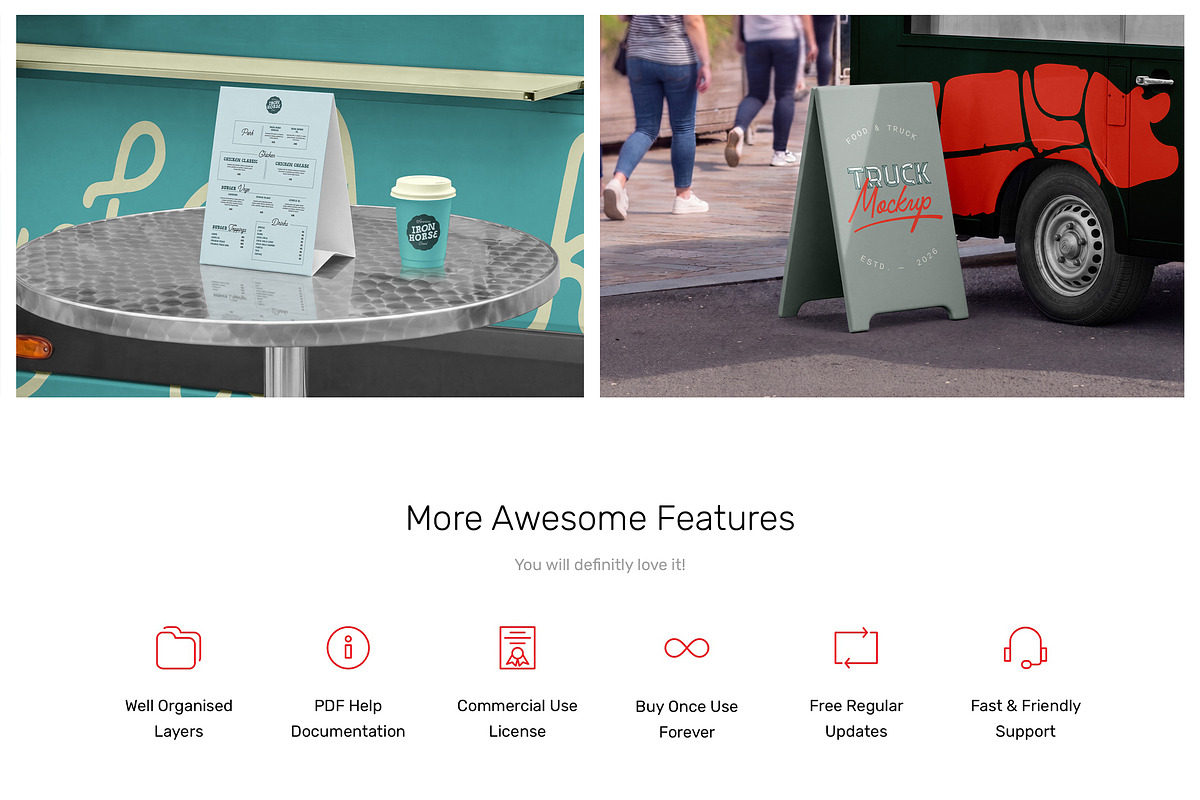 Food Truck Mockups - Vehicle Mockups, an Advertising Mockup by Mr.Mockup™ (Photo 14 of 14)