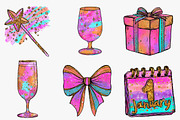 New Year Clipart, an Illustration by CreationArt (Thumbnail 4 of 5)