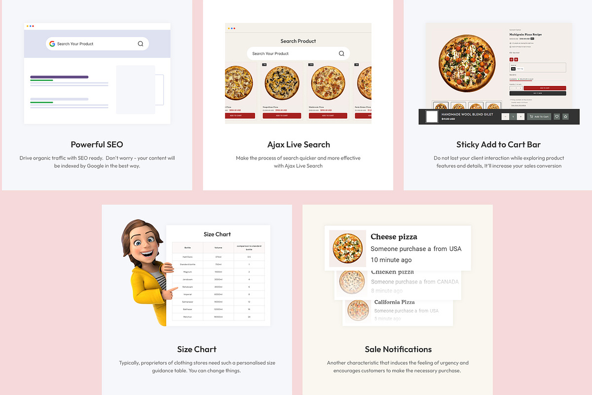 Fast Food & Restaurant Shopify Theme, a Shopify Template by LogicGo Shopify Experts (Photo 4 of 7)