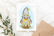 Grey Gnomes png, Daisy gnome, chamom, a Person Illustration by DekoArt (Thumbnail 3 of 3)