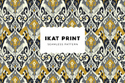 Ikat Print, Vector Seamless Patterns, a Pattern Graphic by ASTUDIO (Thumbnail 4 of 5)