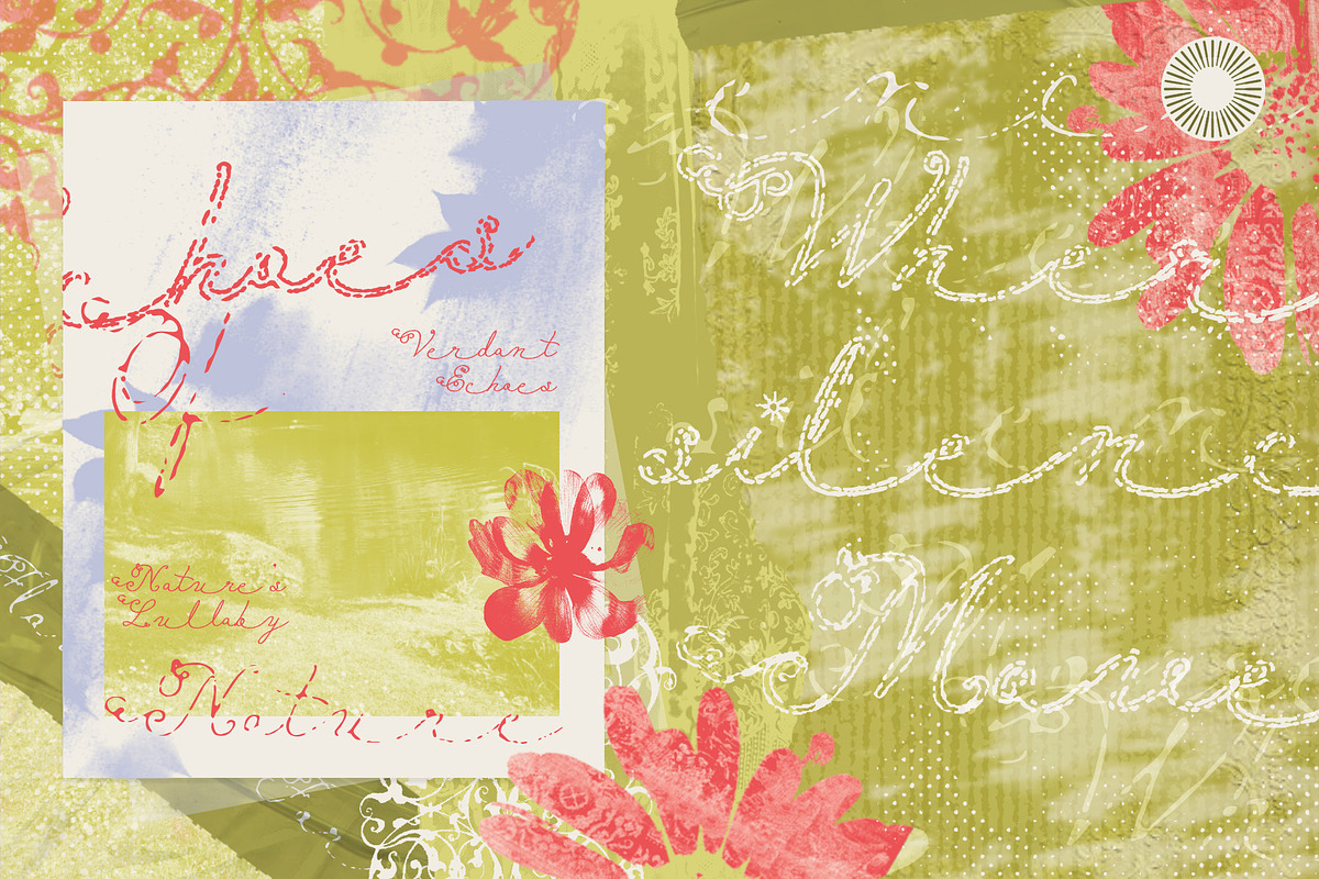 Intarsia Ledger - Artisan Script, a Script Font by Setara Langit CreativeStd (Photo 4 of 14)