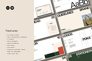 POKA | Brand Guideline Templates, a Presentation Template by evgenystudio (Thumbnail 3 of 10)