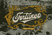 Harland Vintage With Bonus, a Script Font by Fortunes Co (Thumbnail 13 of 14)