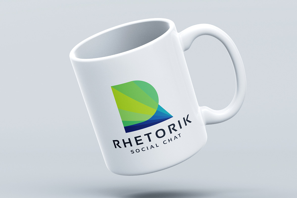 Rhetorik Letter R Logo, a Branding & Logo Template by Design_Planet (Photo 4 of 4)