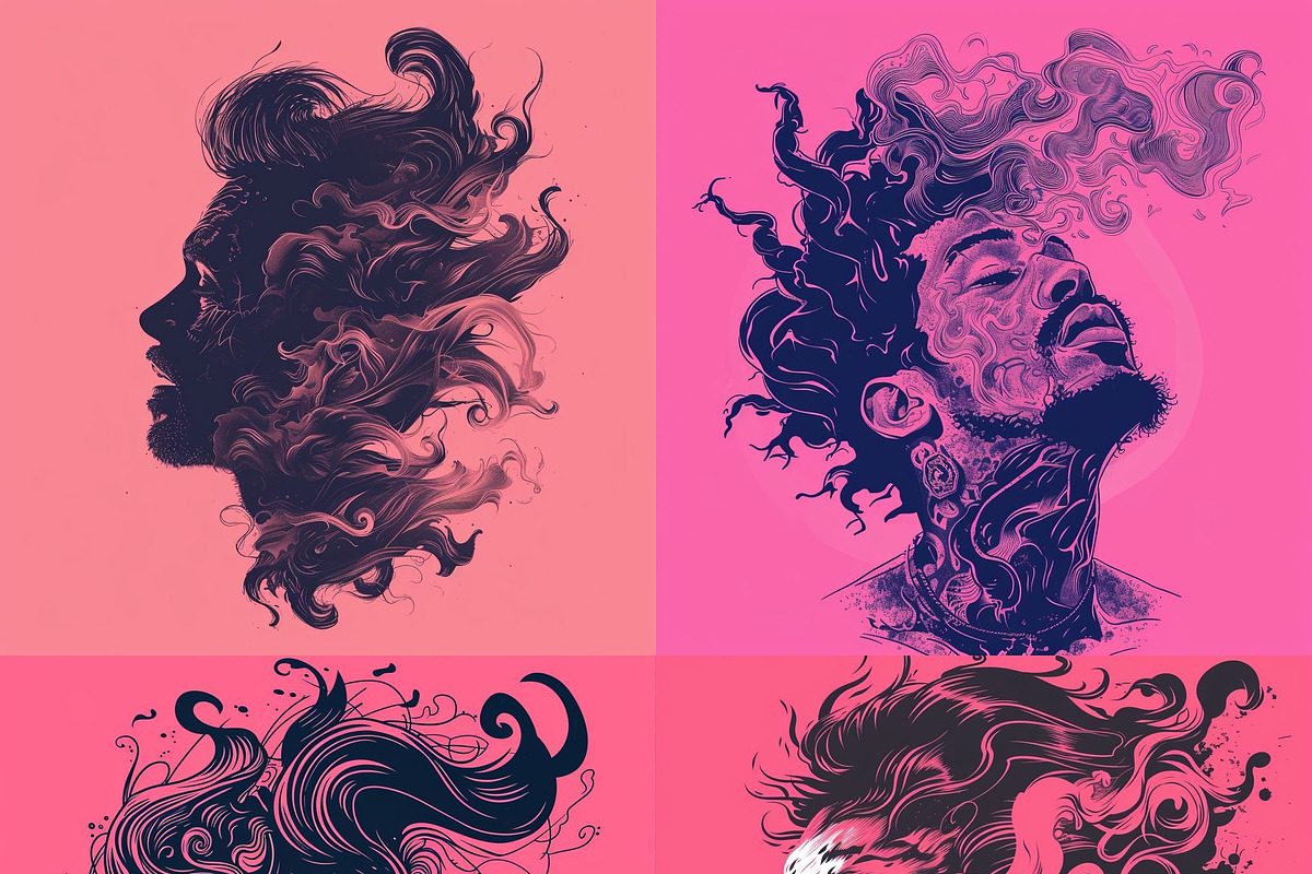 645 MJ T-Shirt Design Prompts: Vol3, a Person Illustration by Sevenstyles (Photo 2 of 20)