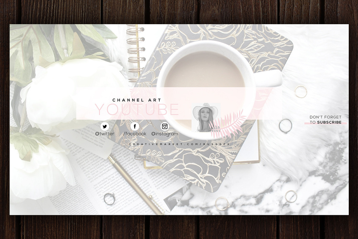 10 Youtube Channel Art Banners vol11, a Social Media Template by RussGFX (Photo 6 of 13)