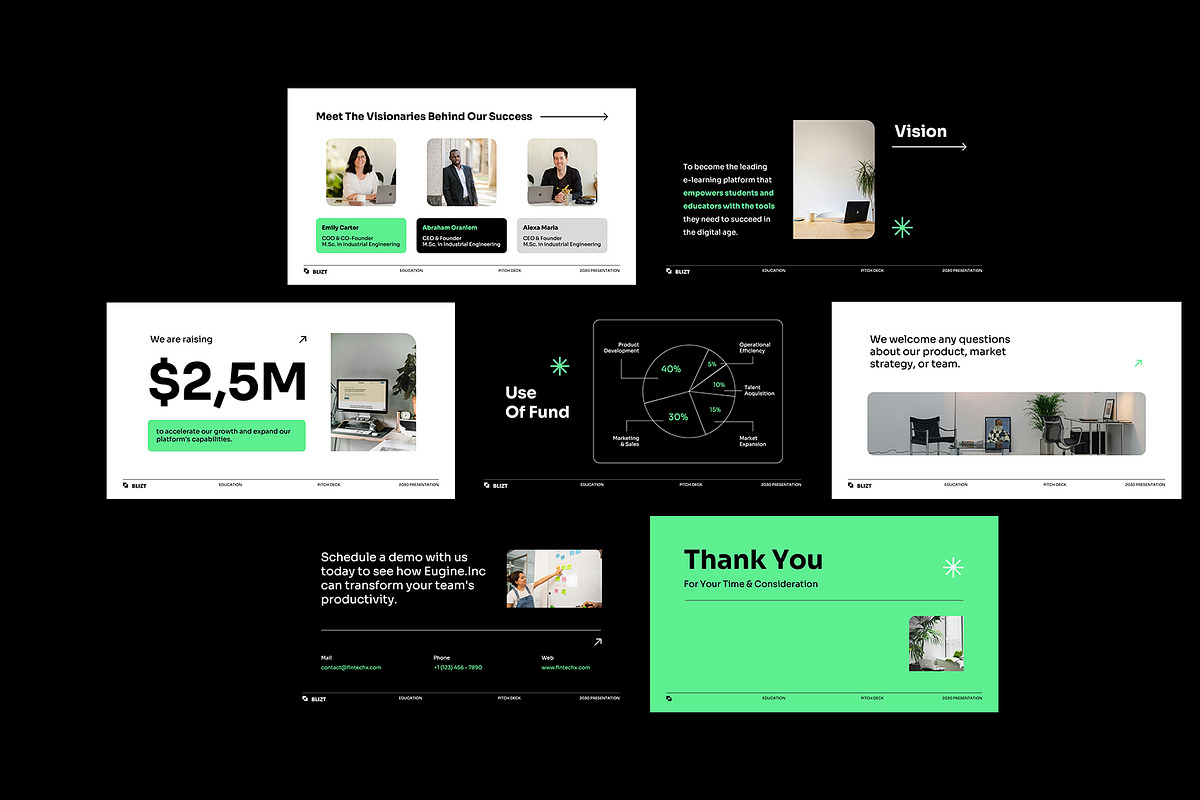 Education Technology Pitch Deck GSL, a Presentation Template by Neermana (Photo 3 of 4)