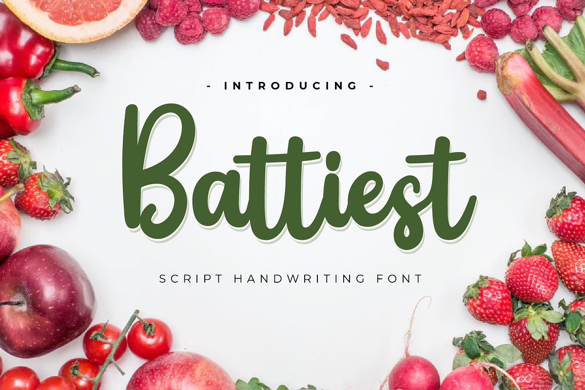 Battiest, a Script Font by twinstd (Photo 11 of 20)