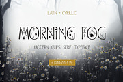 Morning Fog Modern Cyrillic Font, a Sans Serif Font by IraDvilyuk (Thumbnail 1 of 11)