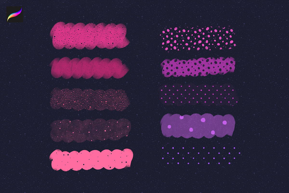 Big Procreate Brushes Bundle, a Brush Add-On by Moon House Shop (Photo 53 of 60)