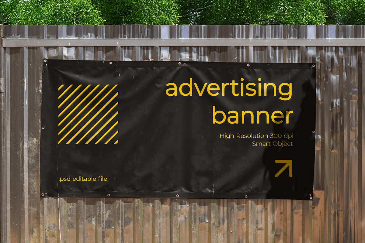 Advertising Banner Mockup, a Mockup by Best Project