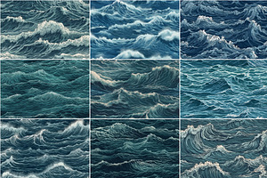 OCEANIC - Seamless Ocean Patterns