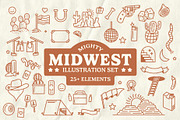 Might Midwest Illustrations, an Illustration by Haleigh Peterson Studio (Thumbnail 1 of 5)
