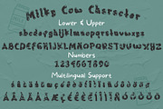 Milky Cow Display Font, a Font by Wellscript Studio (Thumbnail 8 of 9)