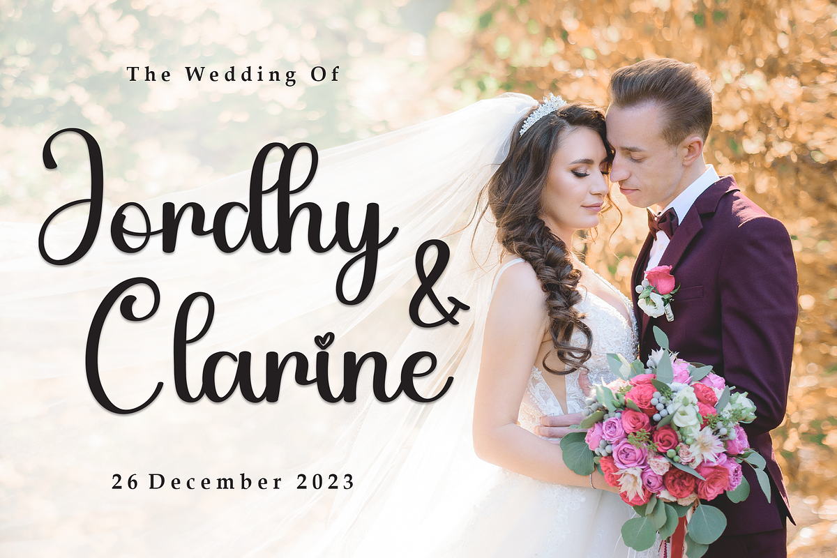 Graceful Bright | Script Font, a Handwritten Font by Scratchones (Photo 4 of 9)