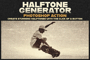 Halftone Generator Photoshop Action