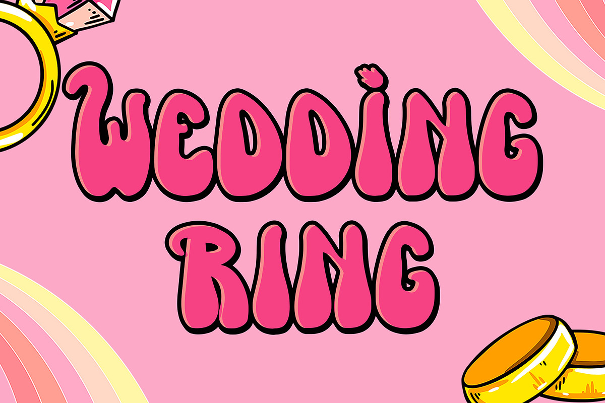 FallingAsteroid - Retro Display Font, a Symbol Font by AQR Studio (Photo 5 of 9)